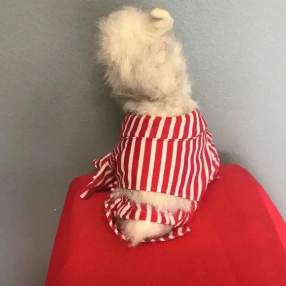 GUND LLAMMA IN PAJAMAS STUFFED ANIMAL  PLUSH GOOD CONDITION REMOVABLE PAJAMAS - Picture 3 of 9